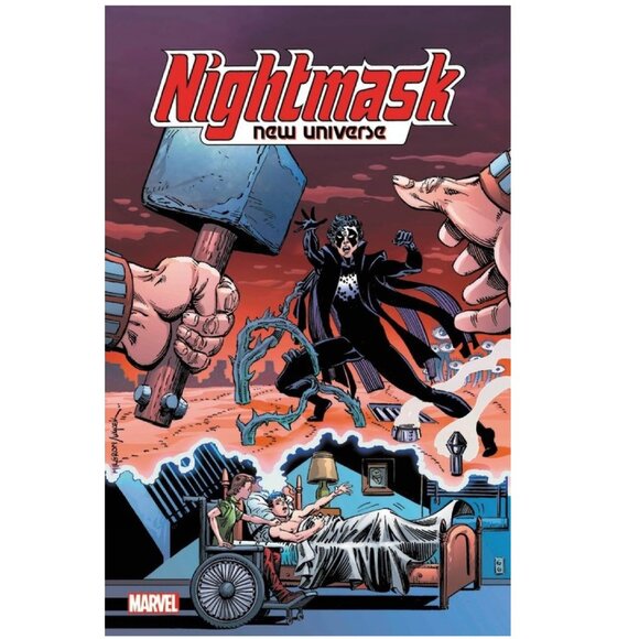 Marvel Nightmask New Universe Graphic Novel Paperback Book NEW - Picture 1 of 11